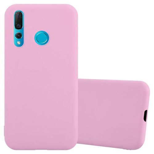 Cadorabo Housse Compatible Avec Huawei Nova 4 En Candy Rose Vif - Étui De Protection En Silicone Tpu Flexible