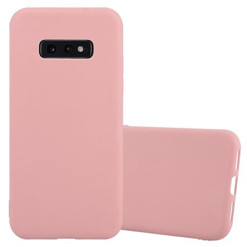Cadorabo Housse Compatible Avec Samsung Galaxy S10e En Candy Rose Vif - Étui De Protection En Silicone Tpu Flexible