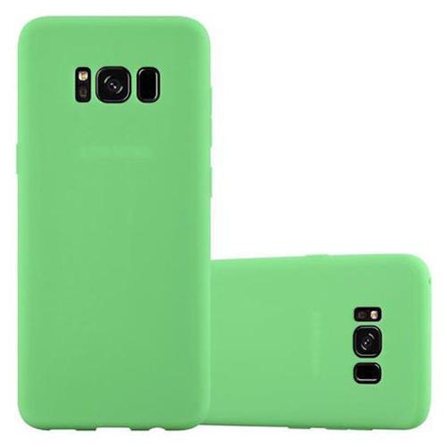 Cadorabo Housse Compatible Avec Samsung Galaxy S8 Plus En Candy Vert Pastel - Étui De Protection En Silicone Tpu Flexible