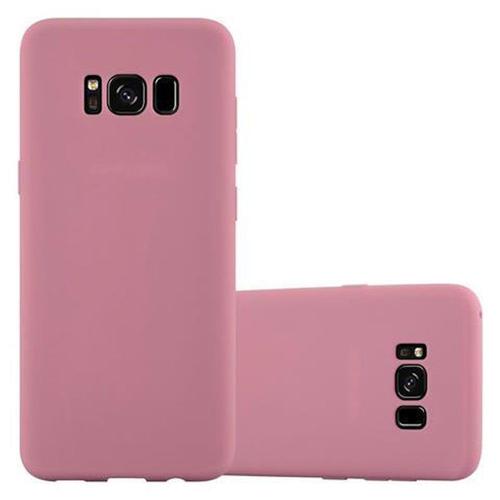 Cadorabo Housse Compatible Avec Samsung Galaxy S8 Plus En Candy Rose Vif - Étui De Protection En Silicone Tpu Flexible