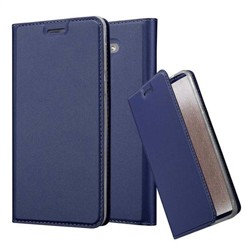 Cadorabo Housse Compatible Avec Huawei Mate 9 Lite / Gr5 2017 / Honor 6x En Classy Bleu Foncé - Étui De Protection Avec Fermeture Magnétique, Fonction De Support Et Compartiment Pour Carte