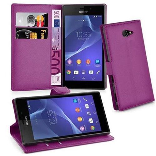 Coque Pour Sony Xperia M2 / M2 Aqua Housse Etui Protection Case Cover Magnétique