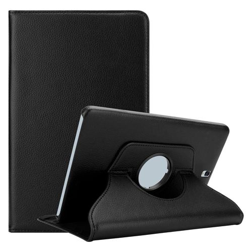 Cadorabo Housse Pour Tablette Compatible Avec Samsung Galaxy Tab S3 (9.7 Zoll) En Noir Sureau - Étui De Protection Sans Auto Wake Up Avec Fonction De Support Et Fermeture Par Bande Élastique