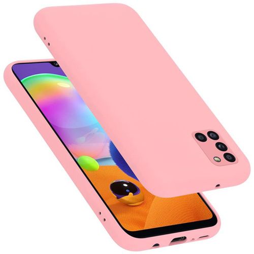 Cadorabo Housse Compatible Avec Samsung Galaxy A31 En Liquid Pink - Étui De Protection En Silicone Tpu Flexible