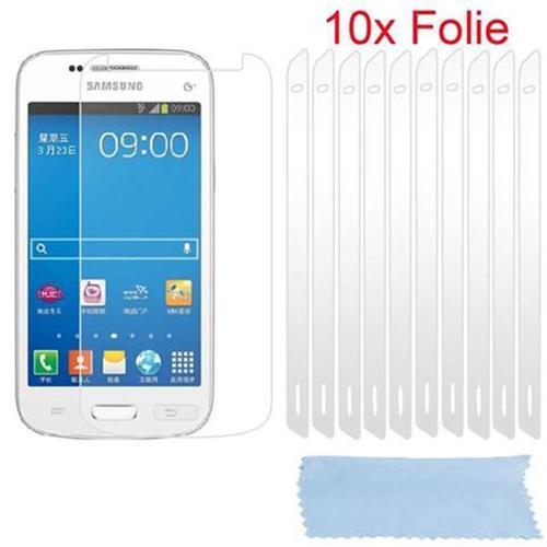 Cadorabo Films De Protection D'écran Compatibles Avec Samsung Galaxy Trend 3 Dans Haut Clair - 10 Films De Protection Hautement Transparents Contre La Poussière, La Saleté Et Les Rayures