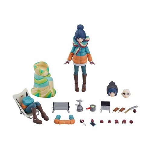 Laid-Back Camp - Figurine Figma Rin Shima Dx Edition 13 Cm