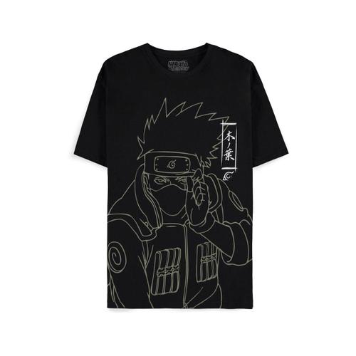 Naruto Shippuden - T-Shirt Kakashi Line Art - L