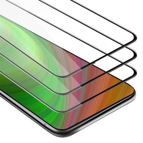 3x Verre Trempé Pour Huawei P Smart Z En Transparent Avec Noir 3x Film De Protection D'écran Durci Tempered Glass Plein Écran D'une Dureté De 9h Avec 3d Touch