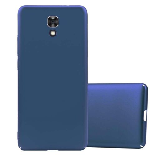 Cadorabo Housse Compatible Avec Lg X Screen En Metallic Bleu - Hard Case Étui De Protection D'aspect Métallique Contre Les Rayures Et Les Chocs