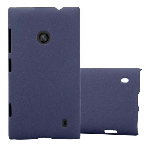 Cadorabo Housse Compatible Avec Nokia Lumia 520 / 521 En Frosty Bleu - Hard Case Étui De Protection À L'aspect Givré Contre Les Rayures Et Les Chocs