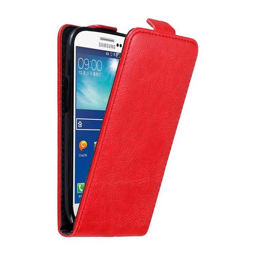 Cadorabo Housse Compatible Avec Samsung Galaxy S3 / S3 Neo En Rouge De Pomme - Étui De Protection Au Design Flip Avec Fermeture Magnétique