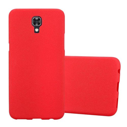 Coque Pour Lg X Screen En Frost Rouge Housse De Protection Étui En Silicone Tpu Flexible