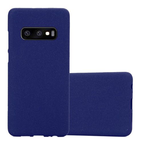 Coque Pour Samsung Galaxy S10e En Frost Bleu Foncé Housse De Protection Étui En Silicone Tpu Flexible