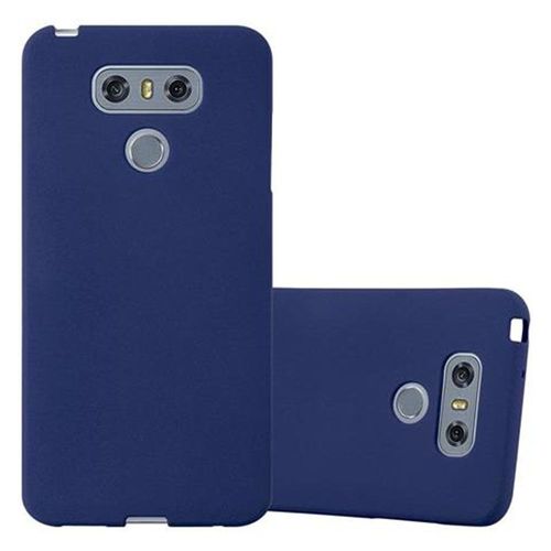 Coque Pour Lg G6 En Frost Bleu Foncé Housse De Protection Étui En Silicone Tpu Flexible