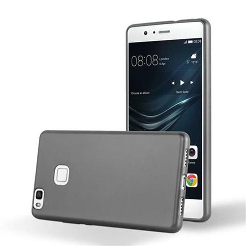 Cadorabo Housse Compatible Avec Huawei P9 Lite 2016 / G9 Lite En Metallic Gris - Étui De Protection En Silicone Tpu Flexible