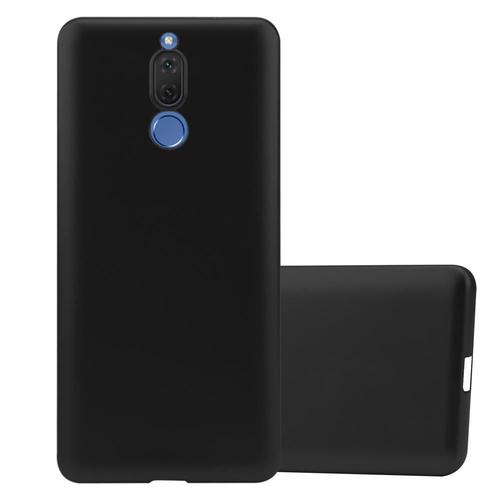 Cadorabo Housse Compatible Avec Huawei Mate 10 Lite En Metallic Noir - Étui De Protection En Silicone Tpu Flexible