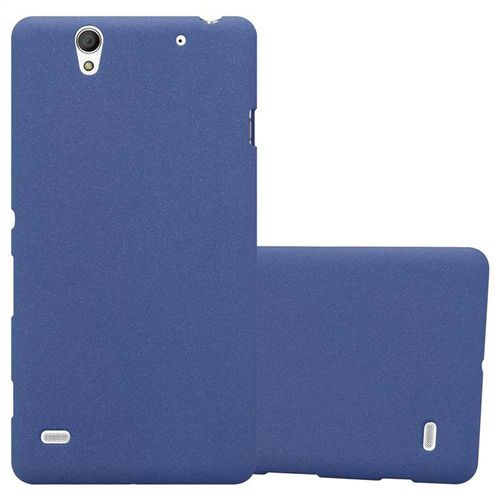 Cadorabo Housse Compatible Avec Sony Xperia C4 En Frost Bleu Foncé - Étui De Protection En Silicone Tpu Flexible