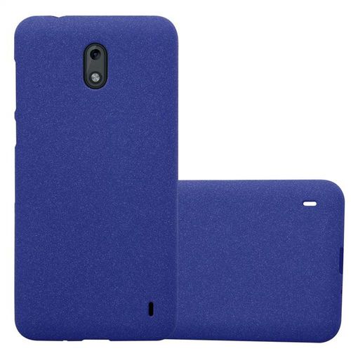 Cadorabo Housse Compatible Avec Nokia 2 2017 En Frost Bleu Foncé - Étui De Protection En Silicone Tpu Flexible