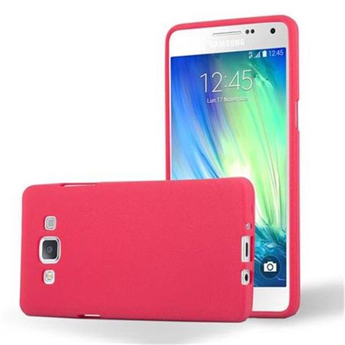 Cadorabo Housse Compatible Avec Samsung Galaxy A5 2015 En Frost Rouge - Étui De Protection En Silicone Tpu Flexible