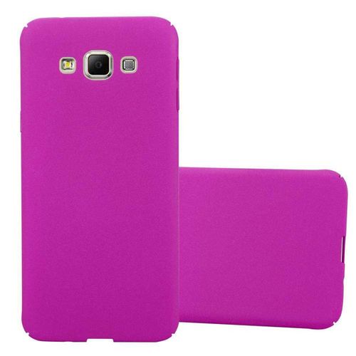 Cadorabo Housse Compatible Avec Samsung Galaxy A7 2015 En Frosty Rose Vif - Hard Case Étui De Protection À L'aspect Givré Contre Les Rayures Et Les Chocs
