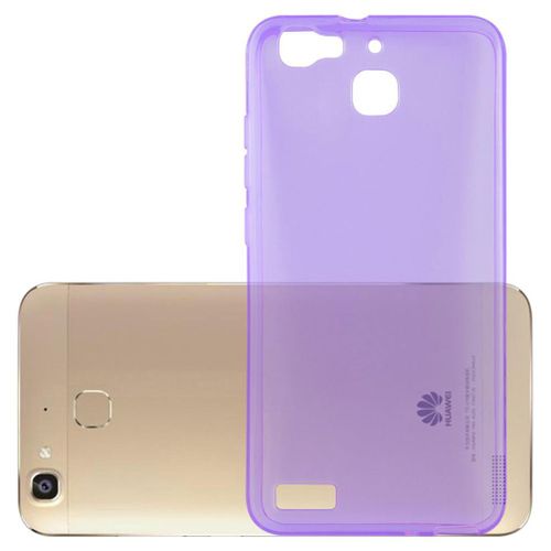 Cadorabo Housse Compatible Avec Huawei G8 Mini / Enjoy 5s En Violet Transparent - Étui De Protection En Silicone Tpu Flexible