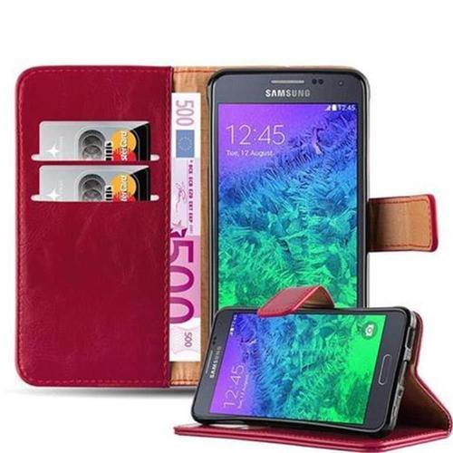 Coque Pour Samsung Galaxy Alpha Housse Book Etui Protection Pochette Cover