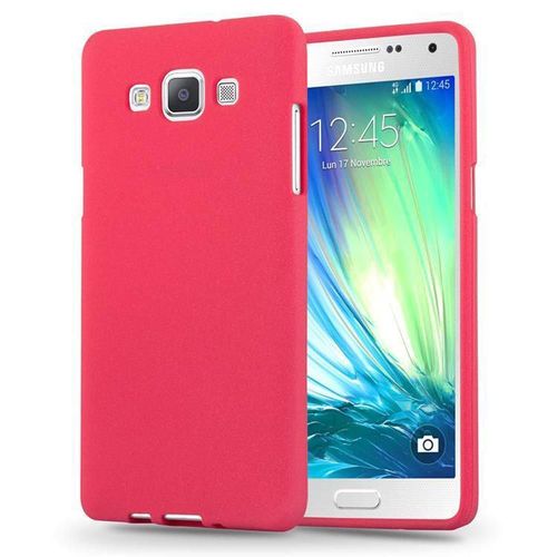 Coque Pour Samsung Galaxy A3 2015 En Frost Rouge Housse De Protection Étui En Silicone Tpu Flexible
