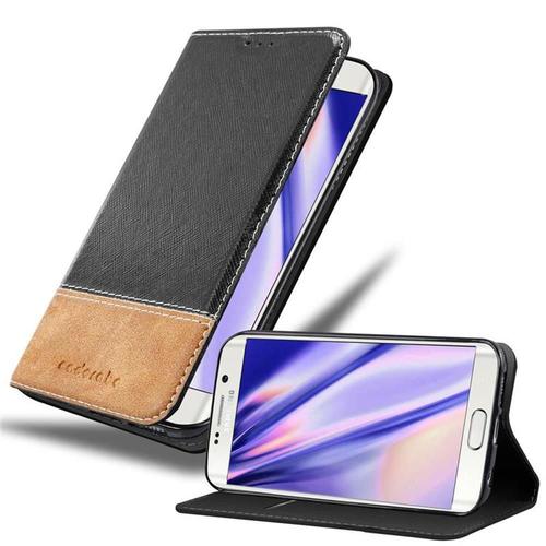 Coque Pour Samsung Galaxy S6 Edge Housse Etui Protection Cover Portefeuille