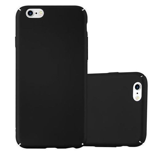 Cadorabo Housse Compatible Avec Apple Iphone 6 Plus / 6s Plus En Metallic Noir - Hard Case Étui De Protection D'aspect Métallique Contre Les Rayures Et Les Chocs