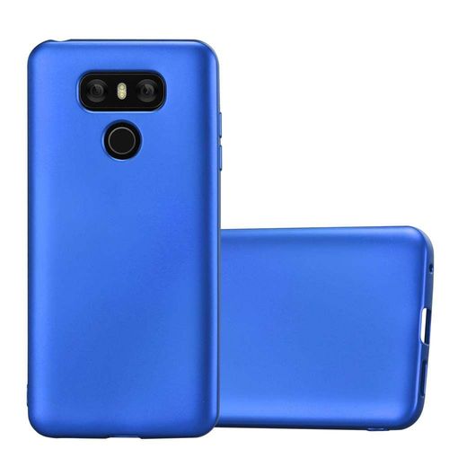 Cadorabo Housse Compatible Avec Lg G6 En Bleu Métallique - Étui De Protection En Silicone Tpu Flexible