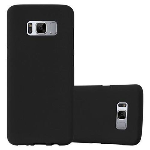 Cadorabo Housse Compatible Avec Samsung Galaxy S8 En Frost Noir - Étui De Protection En Silicone Tpu Flexible