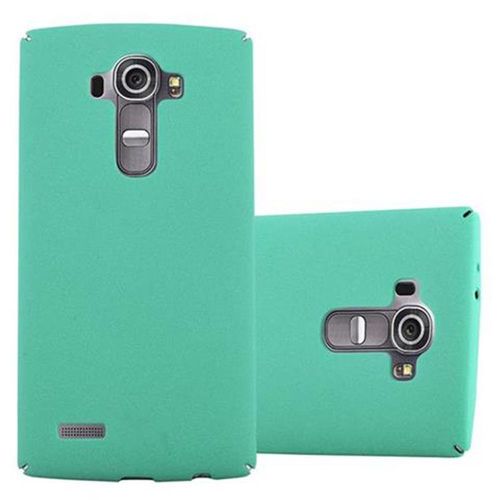 Cadorabo Housse Compatible Avec Lg G4 / G4 Plus En Frosty Vert - Hard Case Étui De Protection À L'aspect Givré Contre Les Rayures Et Les Chocs