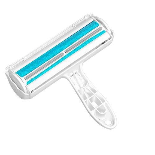 Intirilife Épilateur À Poils D'animaux En Bleu - Rouleau Anti-Peluches Pour Chiens Et Chats, Rouleau Anti-Peluches Réutilisable