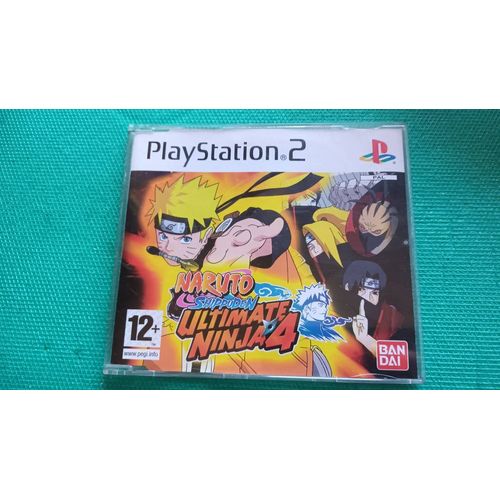 Naruto Shippuden Ultimate Ninja 4 Ps2 Playstation 2 Promo Press Presse