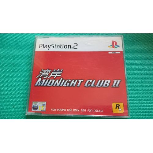 Midnight Club 2 Ps2 Playstation 2 Promo Press Presse