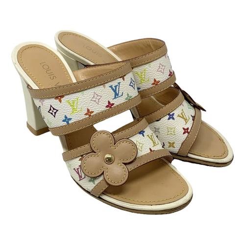 Sandales En Cuir Louis Vuitton