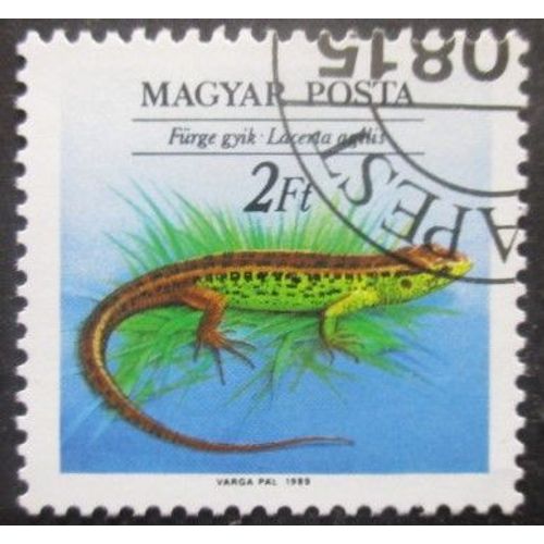 Hongrie N°3223 Lézard Oblitéré
