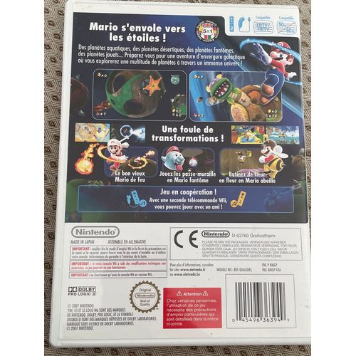 Jeu Wii Super Mario Galaxy 