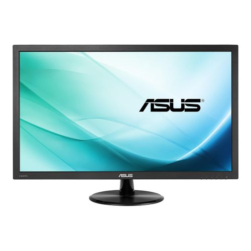 ASUS VP228HE - Écran LED - 21.5" - 1920 x 1080 Full HD (1080p) - 250 cd/m² - 1 ms - HDMI, VGA - haut-parleurs - noir