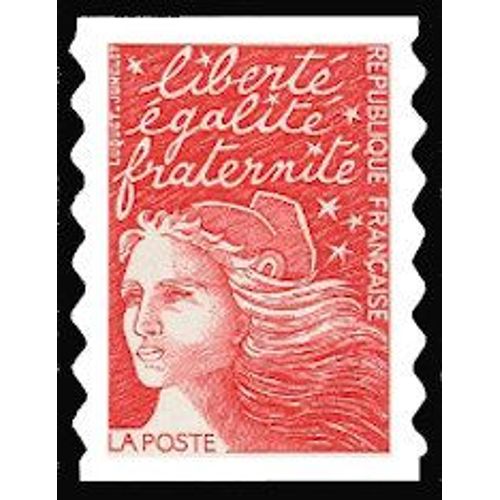 Timbre France 1997 Oblitéré Marianne Du 14 Juillet Rouge Ytadhésif N°15
