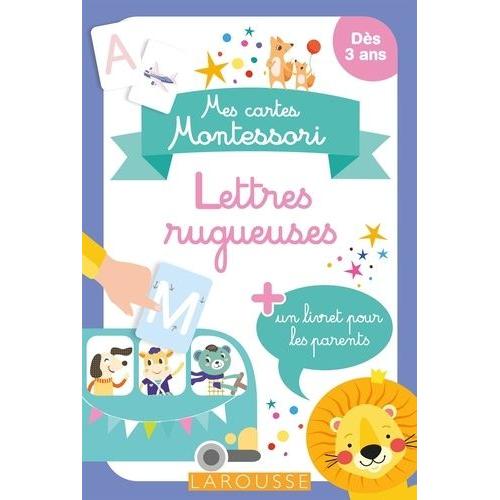 Lettres Rugueuses - Avec 80 Cartes Et 1 Livret Pour Les Parents