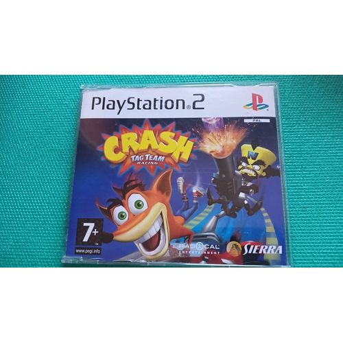 Crash Bandicoot Tag Team Racing Ps2 Playstation 2 Promo Press Presse