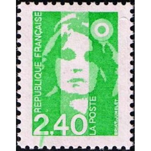 Timbre France 1993 Oblitéré Marianne Du Bicentenaire 2.40 Yt2820