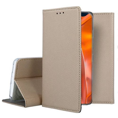 Housse Pour Samsung Galaxy S23 Plus 5g - Etui Coque Pochette Portefeuille + Verre Trempe - Or Magnet