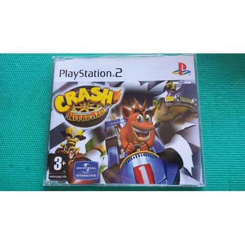 Crash Bandicoot Nitro Kart Ps2 Playstation 2 Promo Press Presse