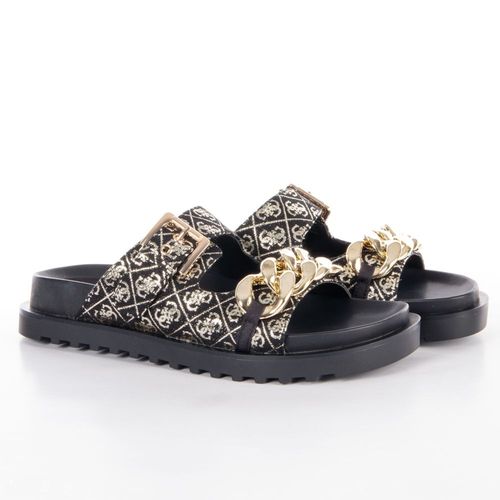Sandale Guess Fatema Logo 4g Noir