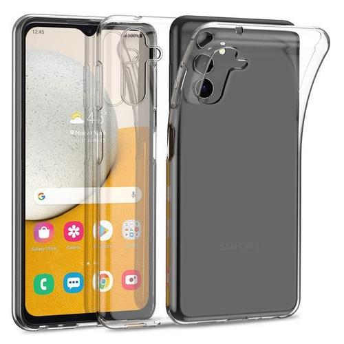 Coque Pour Samsung Galaxy A13 5g / A04s - Housse Etui Silicone Gel Fine + Verre Trempe - Transparent Tpu