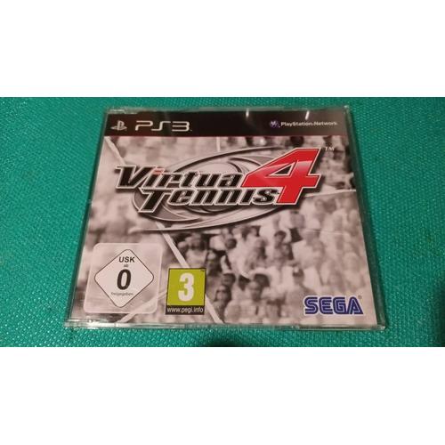 Virtua Tennis 4 Ps3 Playstation 3 Promo Press Presse