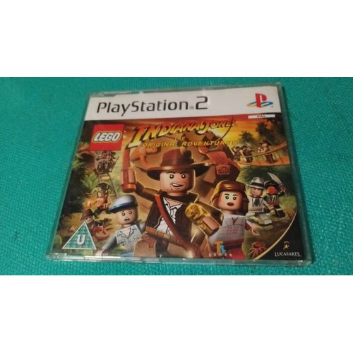 Lego Indiana Jones Ps2 Playstation 2 Promo Press Presse