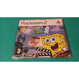Bob L'éponge Silence On Tourne Ps2 Playstation 2 Promo Press Presse